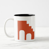 maquette de tasse de café avec élément boho (Gauche)