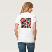 Maquette de visage de T-Shirt – Présentation de vê (Dos entier)