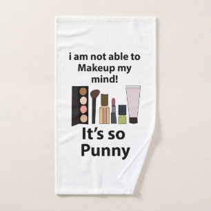 Maquillage amusant de jeu de mot