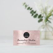 maquillage Artiste Carte de rendez-vous Pink Lux L (Debout devant)