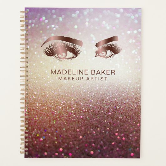 Maquillage Artiste Eyebrow Eyes Lashes Rose Gold (Devant)