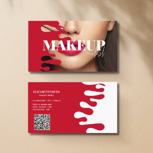 Maquillage Artiste photo QR Code Carte de visite r