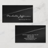 Maquillage Artiste professionnel Carte de visite g (Devant / Derrière)