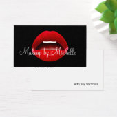 Maquillage Artiste Red Lipstick Budget Cartes de v (Bureau)