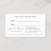 Maquillage Artiste Rose blanc VIP Wax Carte de ren (Dos)