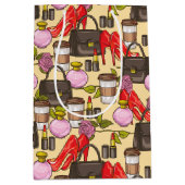 Maquillage Café Style Beauté Cadeau Sac (Devant)