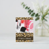 Maquillage Carte de visite (Debout devant)