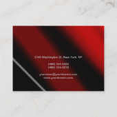 Maquillage Chubby Artiste Chic Rouge Noir Carte de (Dos)