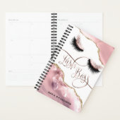 Maquillage de la ceinture Eyebros yeux Lashes rose (Devant avec enveloppe)