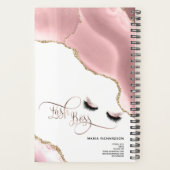 Maquillage de la ceinture Eyebros yeux Lashes rose (Dos)