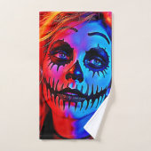Maquillage d'Halloween (Serviette à main)