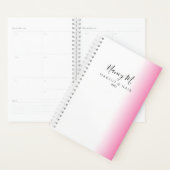 Maquillage et cheveux blanc rose et gris (Devant avec enveloppe)