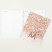 Maquillage et? Cheveux Monogram Blush Rose Parties (Devant avec enveloppe)