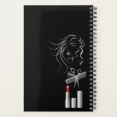 Maquillage gris noir - Styliste des artistes (Dos)