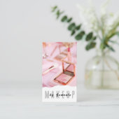 Maquillage PMU Microbling Henna Salon Carte de vis (Debout devant)