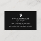 Maquillage Salon Coupon Or Noir Blancs (Dos)