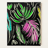 Maquilleuse Bright Jungle Doodles Noir (Dos)