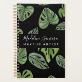 Maquilleuse Jungle Verdure Aquarelle Monstera (Devant)