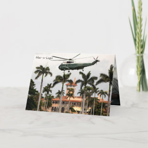 Mar-a-Lago Trump 🎉 50e Carte photo d'anniversaire