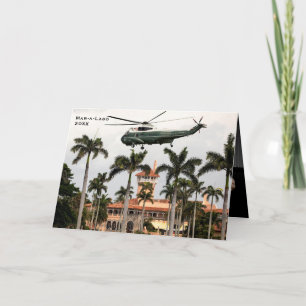 Mar-a-Lago Trump 🎉 drôle 50ème carte d'anniversai