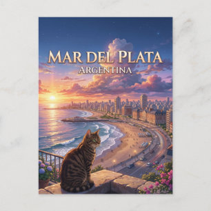 Mar del Plata Argentinië Briefkaart