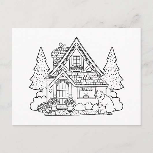 Mar House Feestdagenkaart (Voorkant)