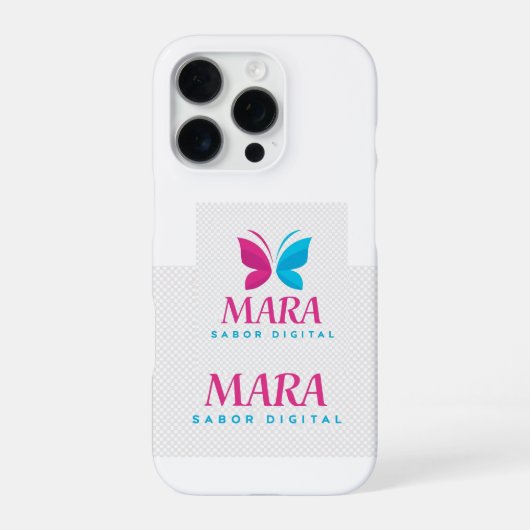 MARA Digital Case – 16 Pro Edition iPhone Hoesje (Achterkant)