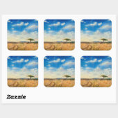 Mara Landscape 2012 Vierkante Sticker (Vel)