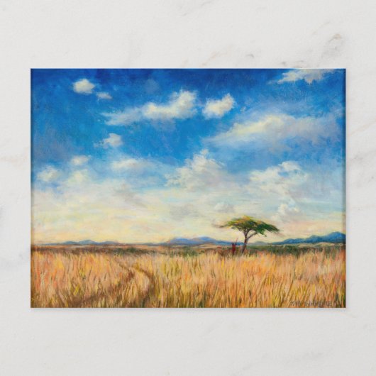 Mara Landschap 2012 Briefkaart (Voorkant)