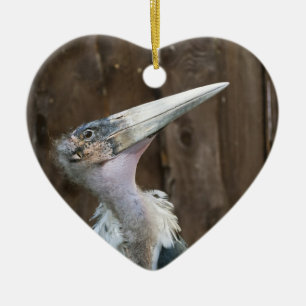 Maraboe-ooievaar Keramisch Ornament