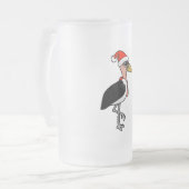 Marabou Stork Santa Matglas Bierpul (Voorkant links)