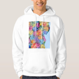 Maracaibo Venezuela Stadkaart Hoodie