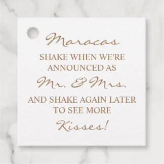 Maracas Label