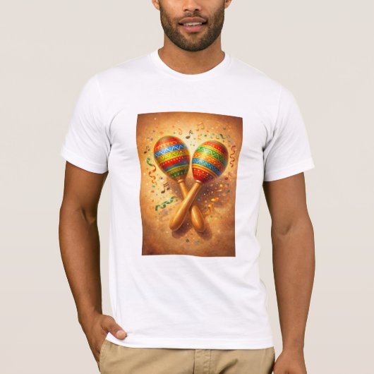 Maracas T-shirt (Voorkant)