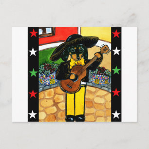 Marachi Doxie Briefkaart