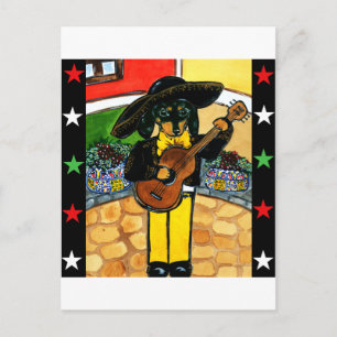 Marachi Doxie Briefkaart