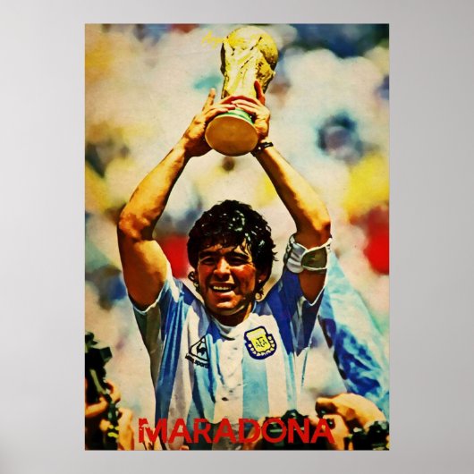 Maradona - D10S Poster (Voorkant)