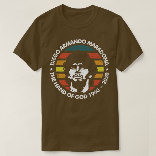 Maradona De hand van God T-shirt (Design voorkant)