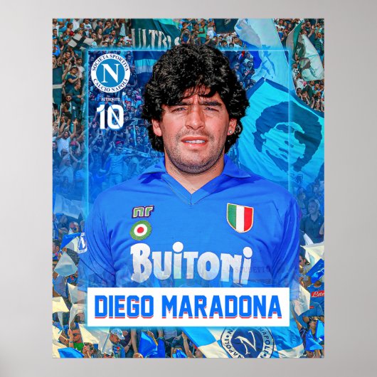 Maradona Poster (Voorkant)