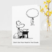 Marais carte de bonne chance "de temps d'examen" (Fleur jaune)