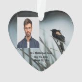 Marais roux à ailes rousses Photo personnalisée (dos)