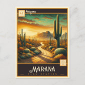 Marana, Arizona | Carte postale Vintage (Devant)