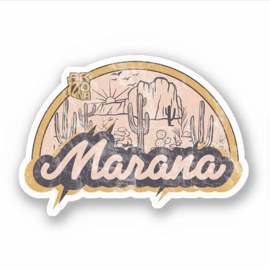 Marana, Arizona Sticker (Voorkant)