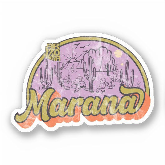 Marana, Arizona Sticker (Voorkant)