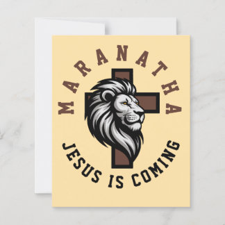 Maranatha Jezus komt