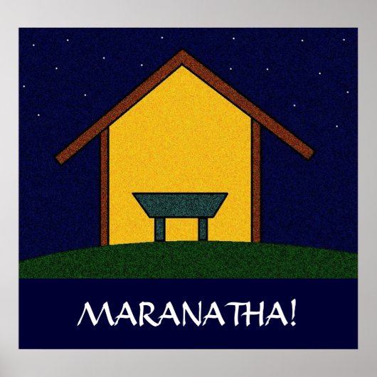 MARANATHA! POSTER (Voorkant)