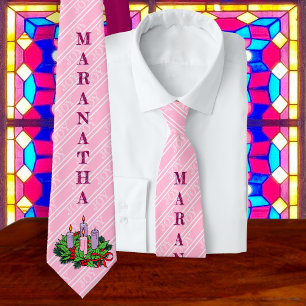Maranatha stropdas #3 van 4 voor Advent (3e week: