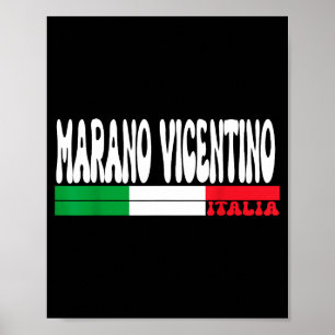 Marano Vicentino Stad Italia Reisliefhebbers Itali Poster