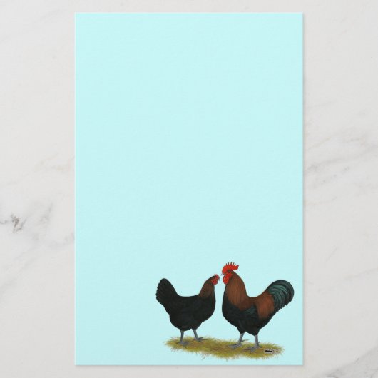 Marans Black Copper Briefpapier (Voorkant)