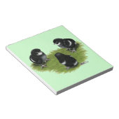 Marans Black Copper Chicken Notitieblok (Schuin)